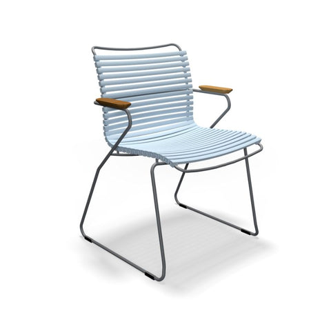 Click_eettafelstoel_armleuning_lightblue