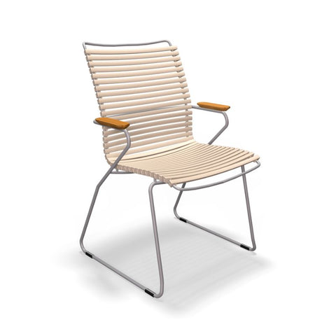 Click_eettafelstoel_verlengde_rugleuning_beige