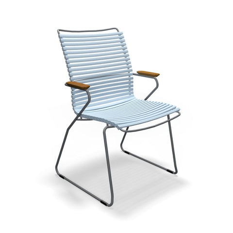 Click_eettafelstoel_verlengde_rugleuning_lightblue