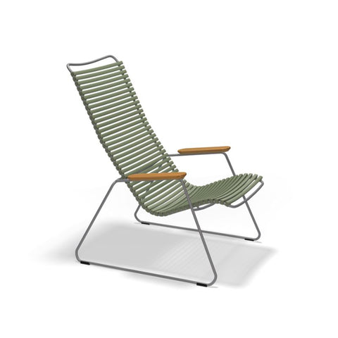 Click_loungestoel_olivegreen