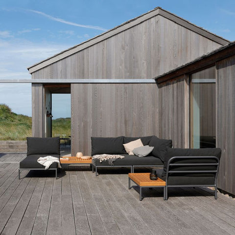 Level2 - Ottoman/Poef - 5 Kleuren - Frame Dark Grey
