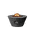 Happy_cocooning_vuurtafel_cone_zwart