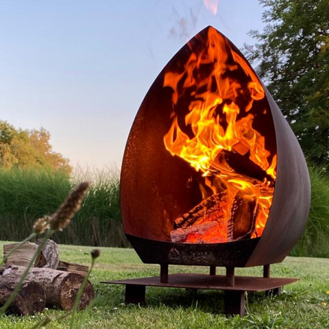 Magma Corten multifunctionele tuinhaard