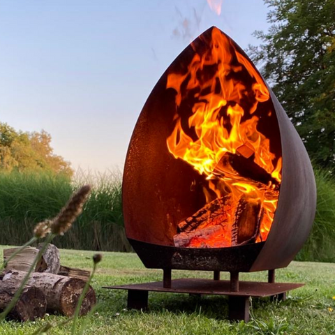 Magma Corten - RAW Edition - multifunctionele tuinhaard