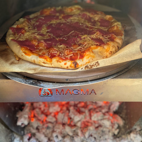 Magma XL pizza accessoires - Complete set - RVS - Cortenstaal - Zwart