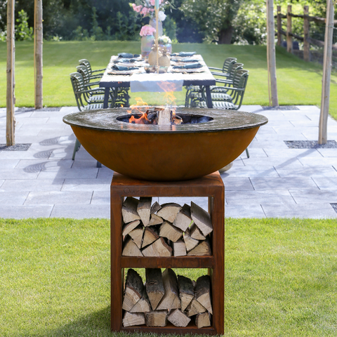 Quoco Piatto Corten - BBQ/Grill, vuurhaard - 3 maten
