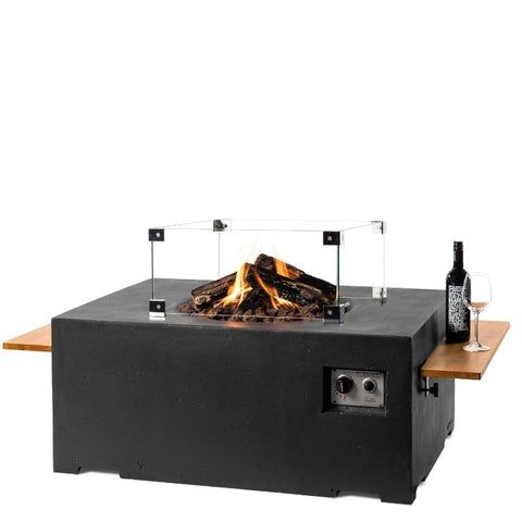 happy_cocooning_vuurtafel_rechthoek_composiet_zwart_ombouw_glas_sidetable_gas