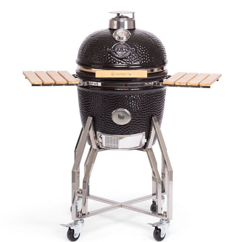 Yakiniku BBQ/Kamado XLarge - 22" - Met verrijdbaar onderstel en zijtafels