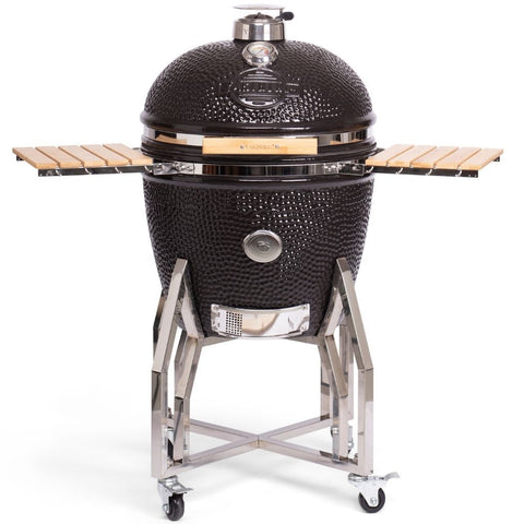 Yakiniku BBQ/Kamado XLarge - 22" - Met verrijdbaar onderstel en zijtafels